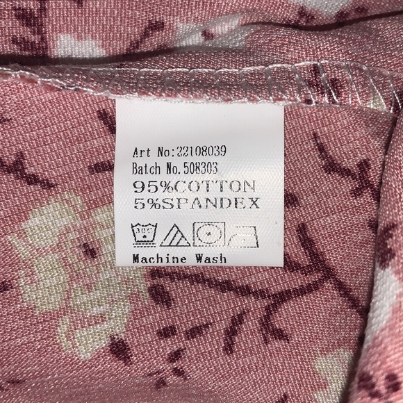 SALE Ruffled Floral Dress with Long Sleeve and Headband - Picture 2 of 3